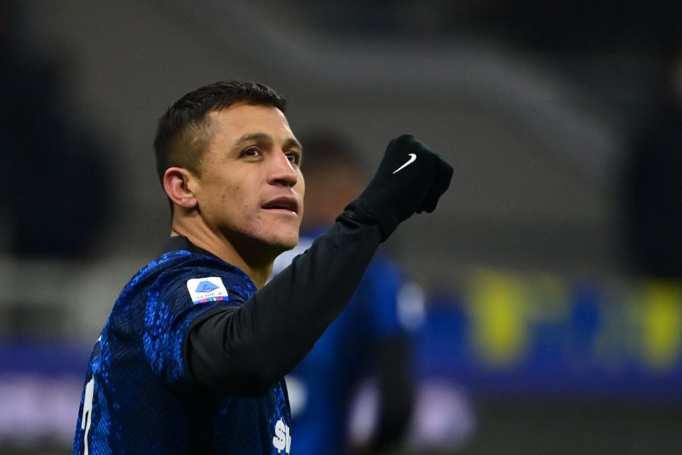 Alexis Sanchez To Start For Inter In Serie A Clash With Salernitana, Italian Media Report