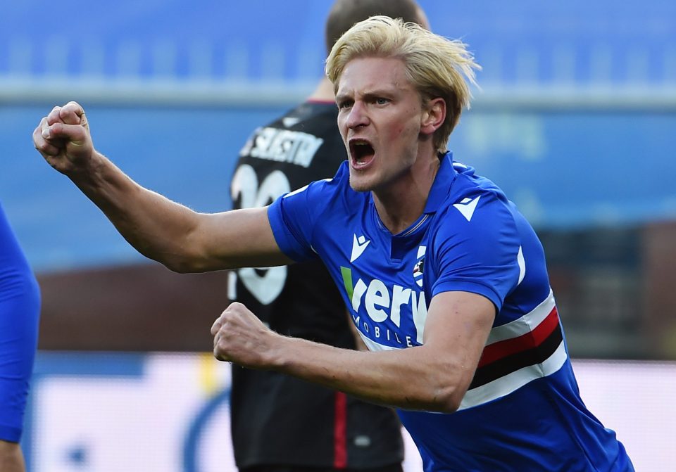 Inter Could Attempt To Take Morten Thorsby From Sampdoria In Exchange For Stefano Sensi, Italian Media Report