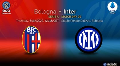 Preview – Bologna Vs Inter: Serie A Title Defence Continues Against Depleted Home Side