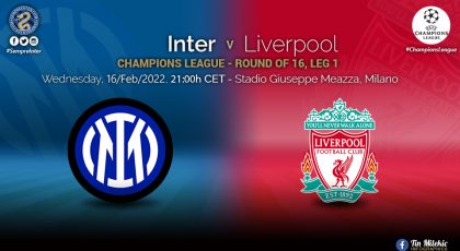 Official – Starting Lineups Inter Vs Liverpool: Alessandro Bastoni & Arturo Vidal Start