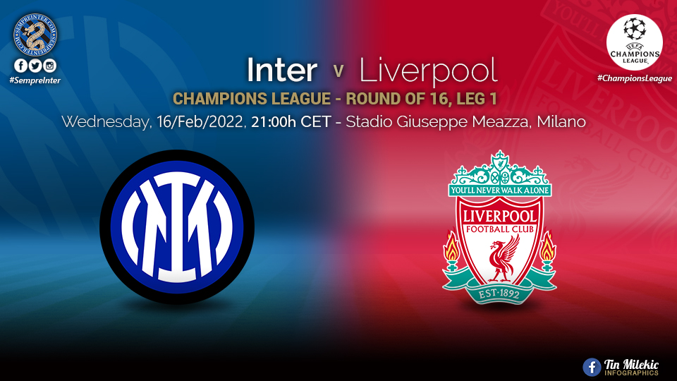 Official – Starting Lineups Inter Vs Liverpool: Alessandro Bastoni & Arturo Vidal Start