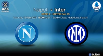 Official – Starting Lineups Inter Vs Napoli: Federico Dimarco & Denzel Dumfries Start