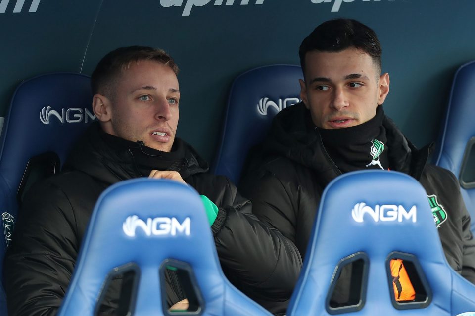 Inter Could Offer Players + Cash To Sign €70M-Rated Sassuolo Duo Gianluca Scamacca & Davide Frattesi, Italian Media Report
