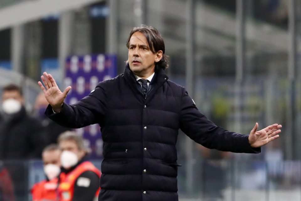 Inter To Offer Coach Simone Inzaghi Contract Extension Until 2024 After Serie A Clash With Sampdoria, Italian Media Report