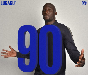 Photo – Romelu Lukaku To Wear Shirt Number 90 At Inter This Upcoming Season