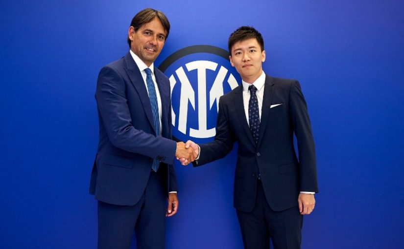 Simone Inzaghi Inter Milan Steven Zhang