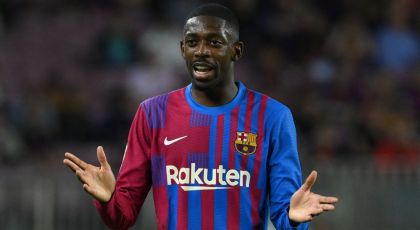 Barcelona’s Ousmane Dembele Should Have Been Sent Off Against Inter, Italian Media Argue