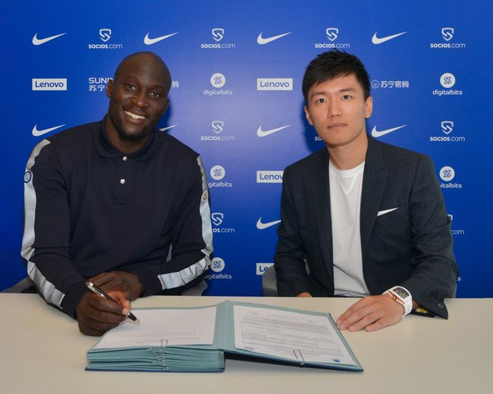 Romelu Lukaku Steven Zhang