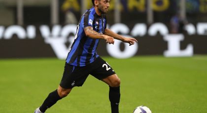 Hakan Calhanoglu Could Be Used In A More Advanced Role By Inter Against AS Roma, Italian Media Report