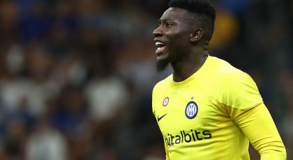 Photo – Inter Goalkeeper Andre Onana After 4-0 Win Over Viktoria Plzen In Champions League: “A Magical Night At San Siro”