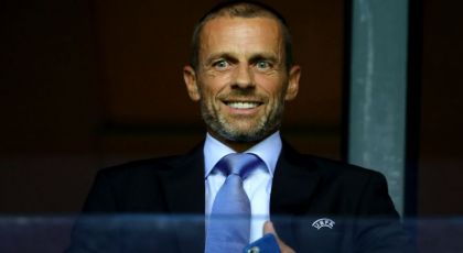 Photo – Inter Milan & President Steven Zhang: ‘Congratulations Aleksander Ceferin On UEFA President Re-Election’