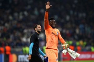Photo – Inter Milan Share Snapshots Of Goalkeeping Duo Andre Onana & Samir Handanovic In Training Ahead Of Serie A Clash With Sampdoria