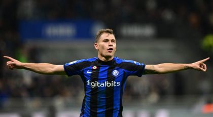 Photo – Nicolò Barella Becomes 4th Inter Midfielder To Score In 3 Straight Serie A Matches During 3 Point Era