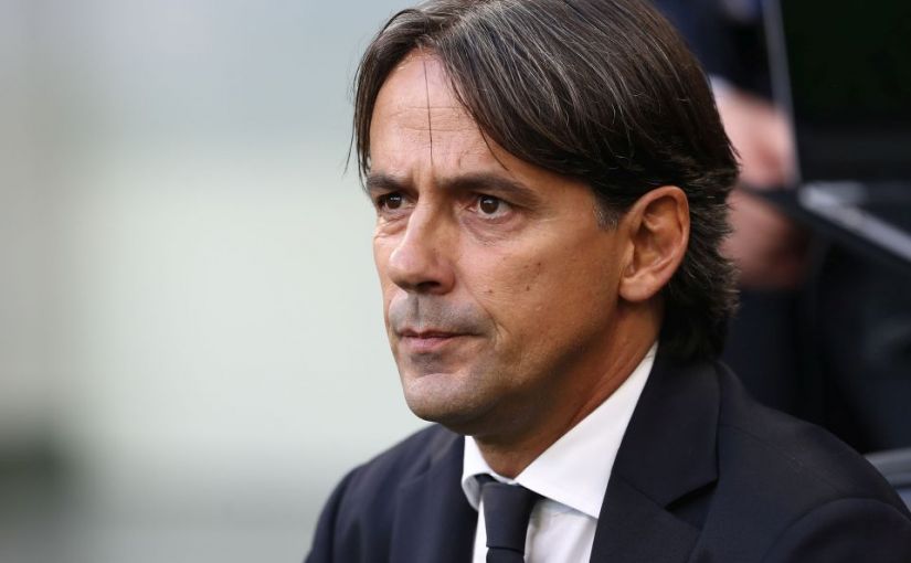 Inter Milan Coach Simone Inzaghi