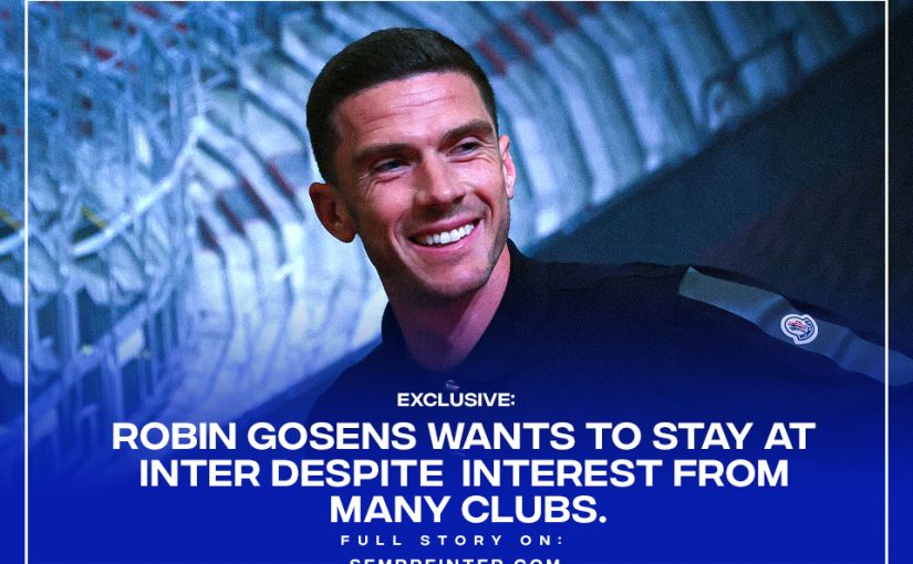 Robin Gosens SempreInter Exclusive Article