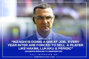 Exclusive – Inter Milan Legend Beppe Bergomi: “Inzaghi Doing A Good Job, Every Year Club Forced To Sell Player Like Hakimi, Lukaku & Perisic”