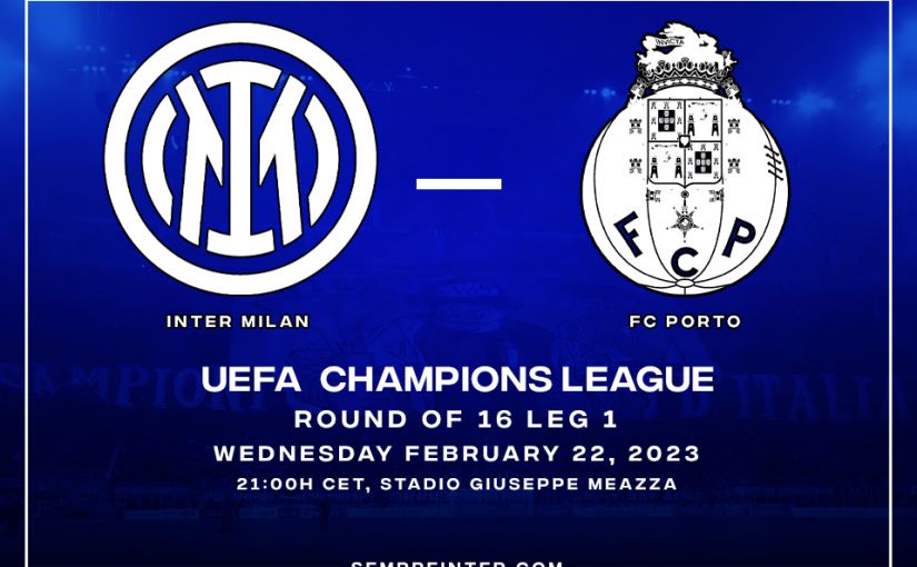 Preview UCL R16 22-23 Inter Vs Porto Leg 1