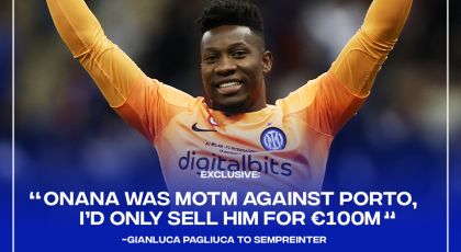 Exclusive – Inter Milan Legend Gianluca Pagliuca: “I’d Only Sell André Onana For €100M”