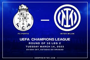 Official – Starting Lineups Porto Vs Inter Milan: Dzeko & Darmian Start With Lukaku & Skriniar Benched