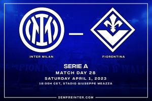 Official – Starting Lineups Inter Milan Vs Fiorentina: Romelu Lukaku & Joaquin Correa Start