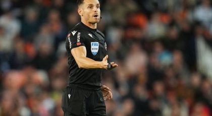 Spanish Referee Del Cerro Grande Praised For Getting Major Decisions Right In Inter Milan’s Champions League Draw Vs Benfica