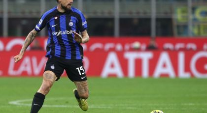 Photo – Inter Milan Defender Francesco Acerbi Celebrates Win Over Roma