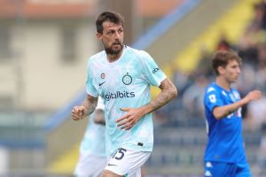 Photo – Inter Milan Defender Francesco Acerbi Celebrates Win Vs Empoli: “These Three Points Weren’t Just Important, They Were Vital”