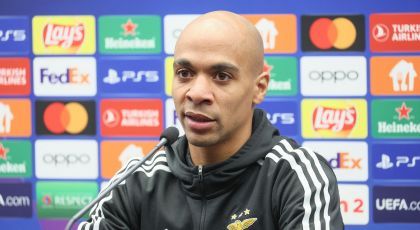 Benfica Midfielder Joao Mario: “Congratulations To Inter Milan, They Deserved It”