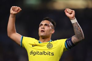 Photo – Inter Milan Striker Lautaro Martinez Celebrates 4-2 Serie A Win Vs Sassuolo: ‘Home Win, Now Focus On Champions League’