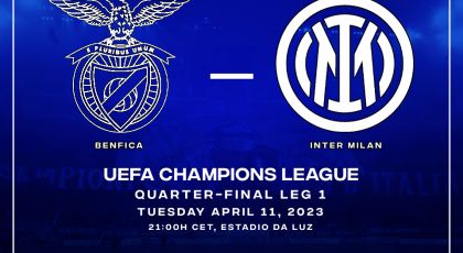 Official Starting Lineups Benfica Vs Inter Milan – Edin Dzeko & Lautaro Martinez Start