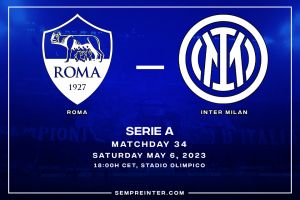 Official Starting Lineups Roma Vs Inter Milan: Romelu Lukaku, Joaquin Correa & Hakan Calhanoglu Start