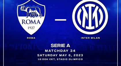 Official Starting Lineups Roma Vs Inter Milan: Romelu Lukaku, Joaquin Correa & Hakan Calhanoglu Start