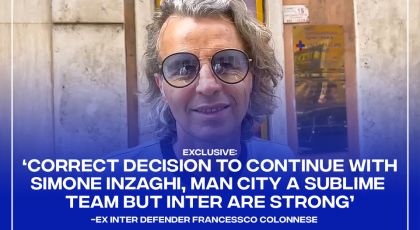 Exclusive – Ex-Inter Milan Defender Francesco Colonnese: “Man City A Sublime Team But Inter Are Strong”