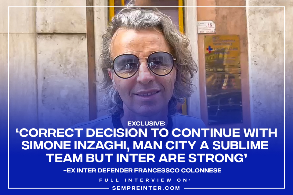 Francesco Colonnese Inter Milan SempreInter.com exclusive Simone Inzaghi