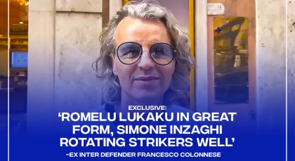 Exclusive – Ex-Inter Milan Defender Francesco Colonnese: “Romelu Lukaku In Great Form, Simone Inzaghi Rotating Strikers Well”