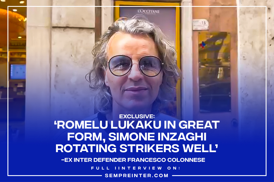 Ex Inter Milan Francesco Colonnese SempreInter.com Exclusive