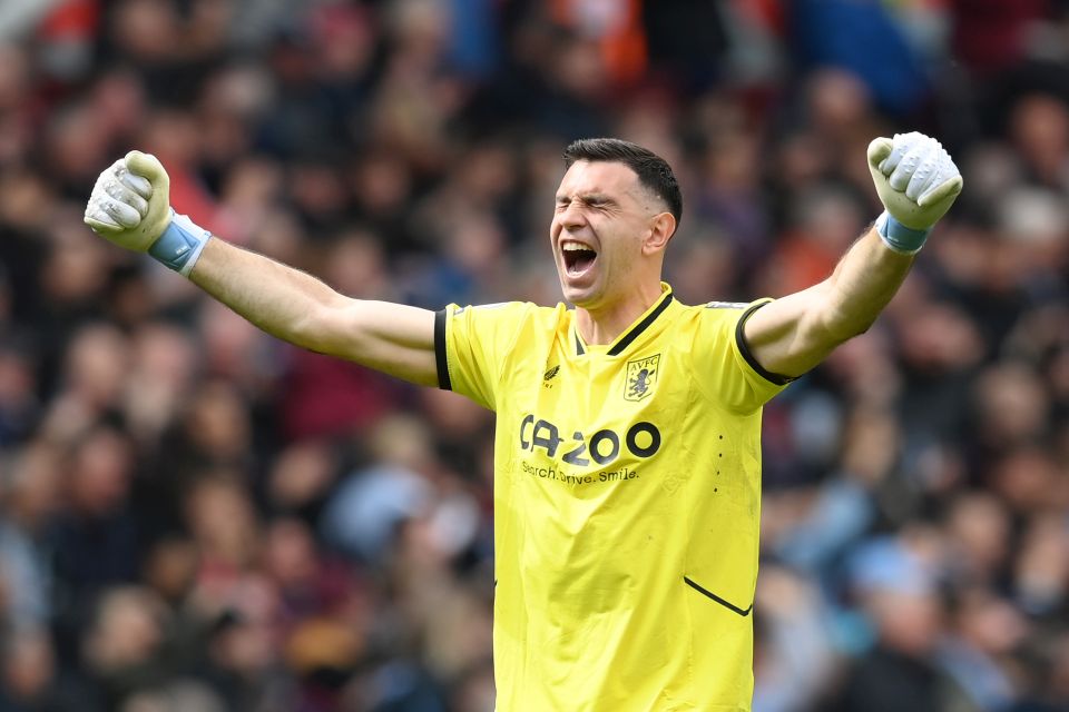 Emiliano Martinez Aston Villa