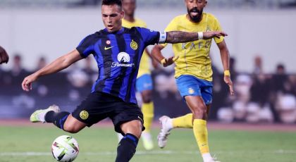 Photo – Inter Milan Captain Lautaro Martinez Celebrates Serie A Win Vs Cagliari: “Important Win At A Tough Away Ground’