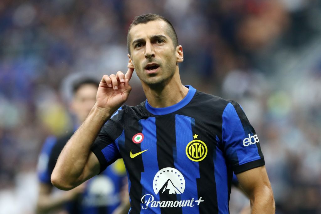 Inter Milan midfielder Henrikh Mkhitaryan
