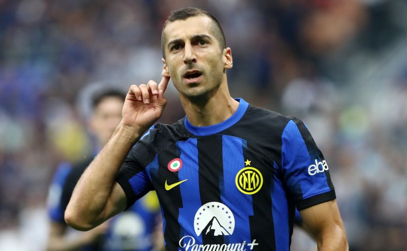 Inter Milan midfielder Henrikh Mkhitaryan