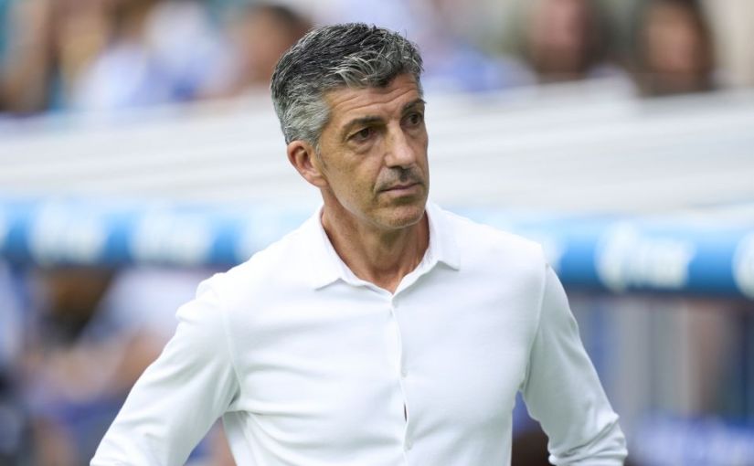 Real Sociedad coach Imanol Alguacil