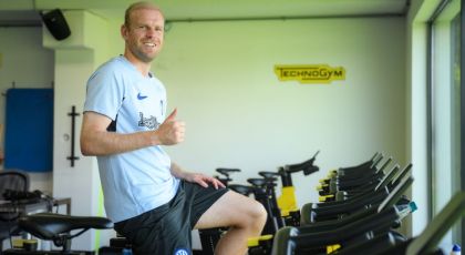 Photo – Inter Milan Share Snapshot Of Davy Klaassen In Nerazzurri Training