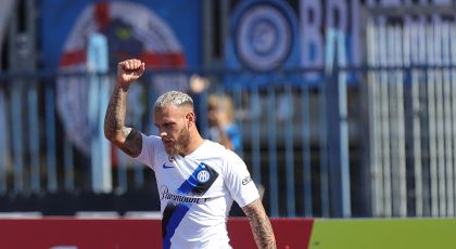 Photo – Inter Milan Wingback Federico Dimarco Celebrates 1-0 Serie A Win Vs Empoli: ‘This Goal & Win Are For Marko Arnautovic’