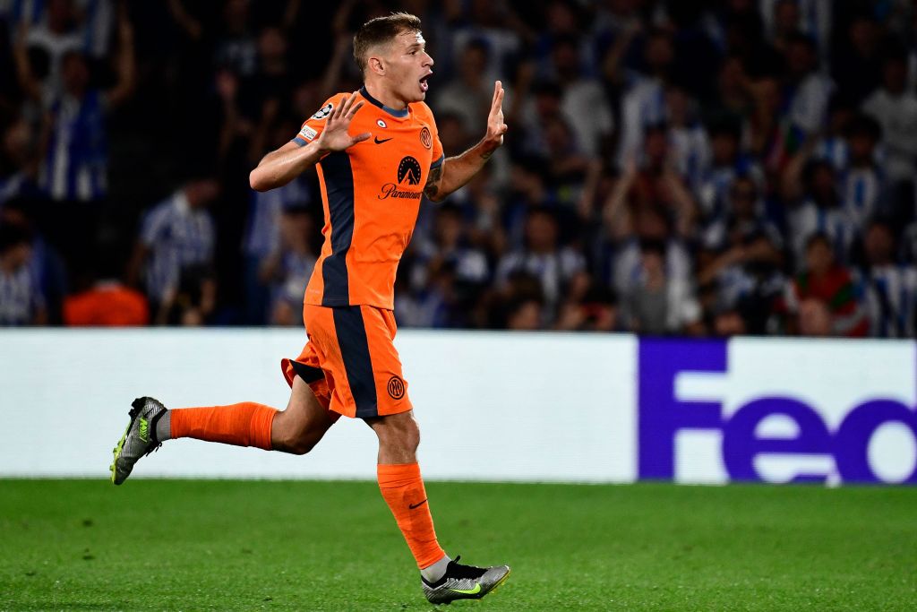 Inter Milan Nicolo Barella