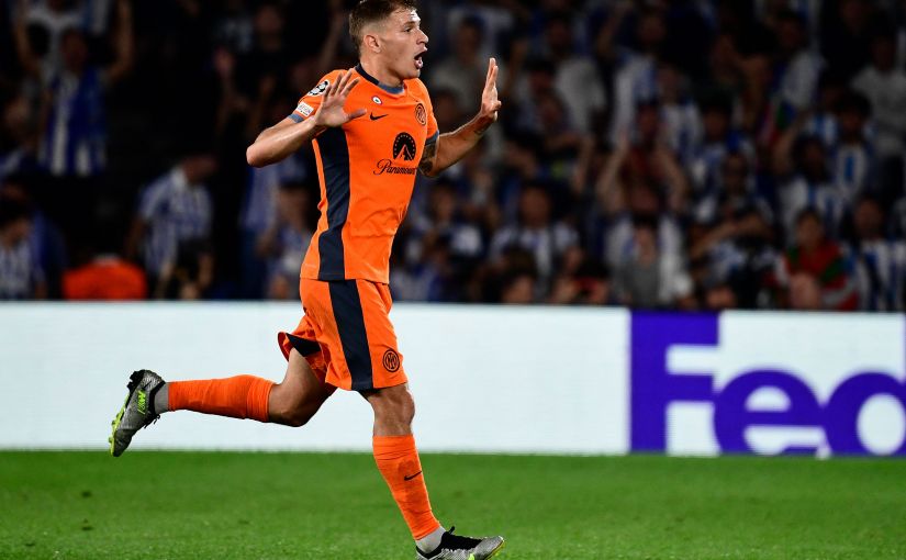 Inter Milan Nicolo Barella