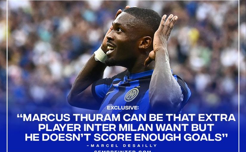 SempreInter.com Exclusive Marcel Desailly Marcus Thuram