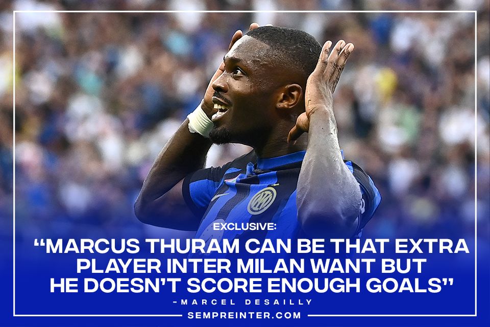SempreInter.com Exclusive Marcel Desailly Marcus Thuram
