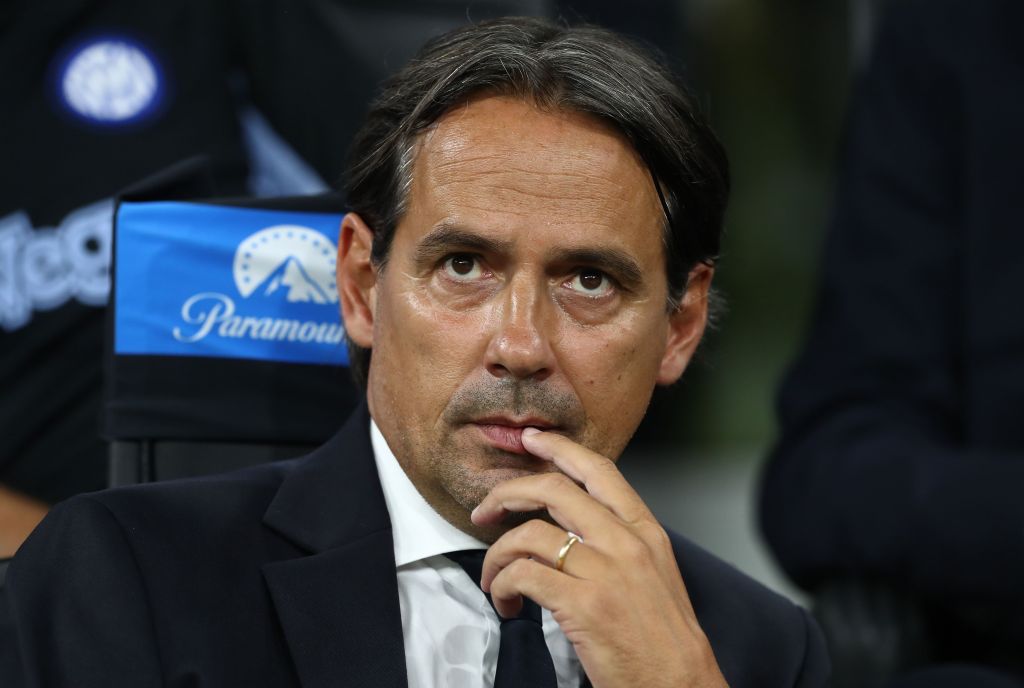 Inter Milan Coach Simone Inzaghi