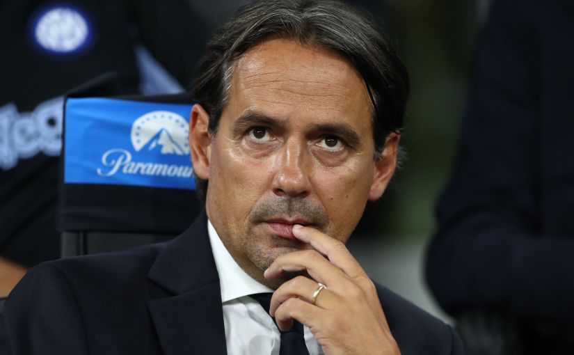 Inter Milan Coach Simone Inzaghi