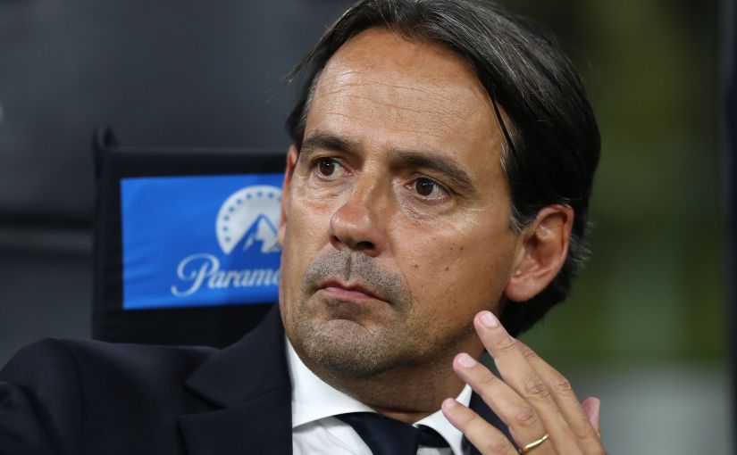 Inter Milan Coach Simone Inzaghi